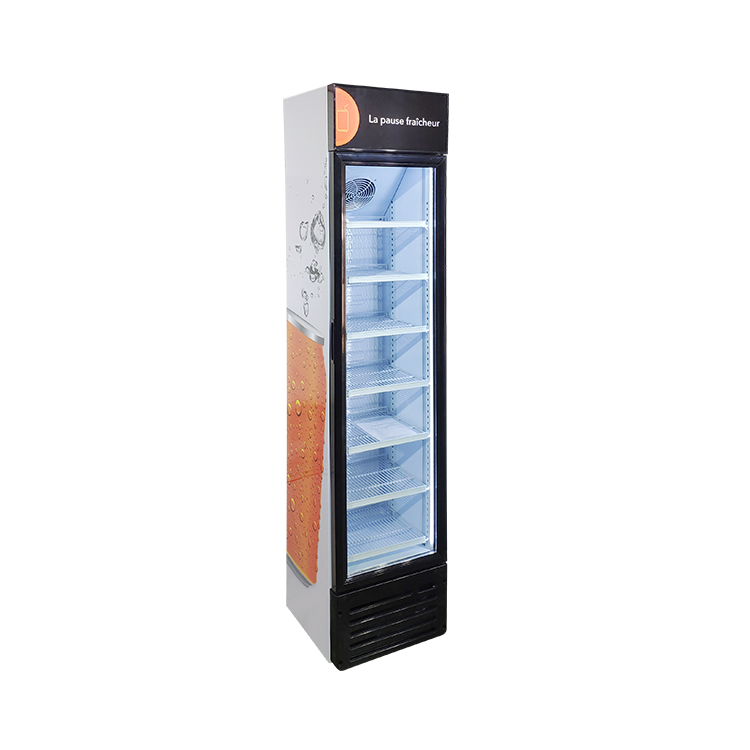 站立式饮料冷藏柜系列| 美时达MEISDA-SC145B-145升立式细长冷藏饮料 